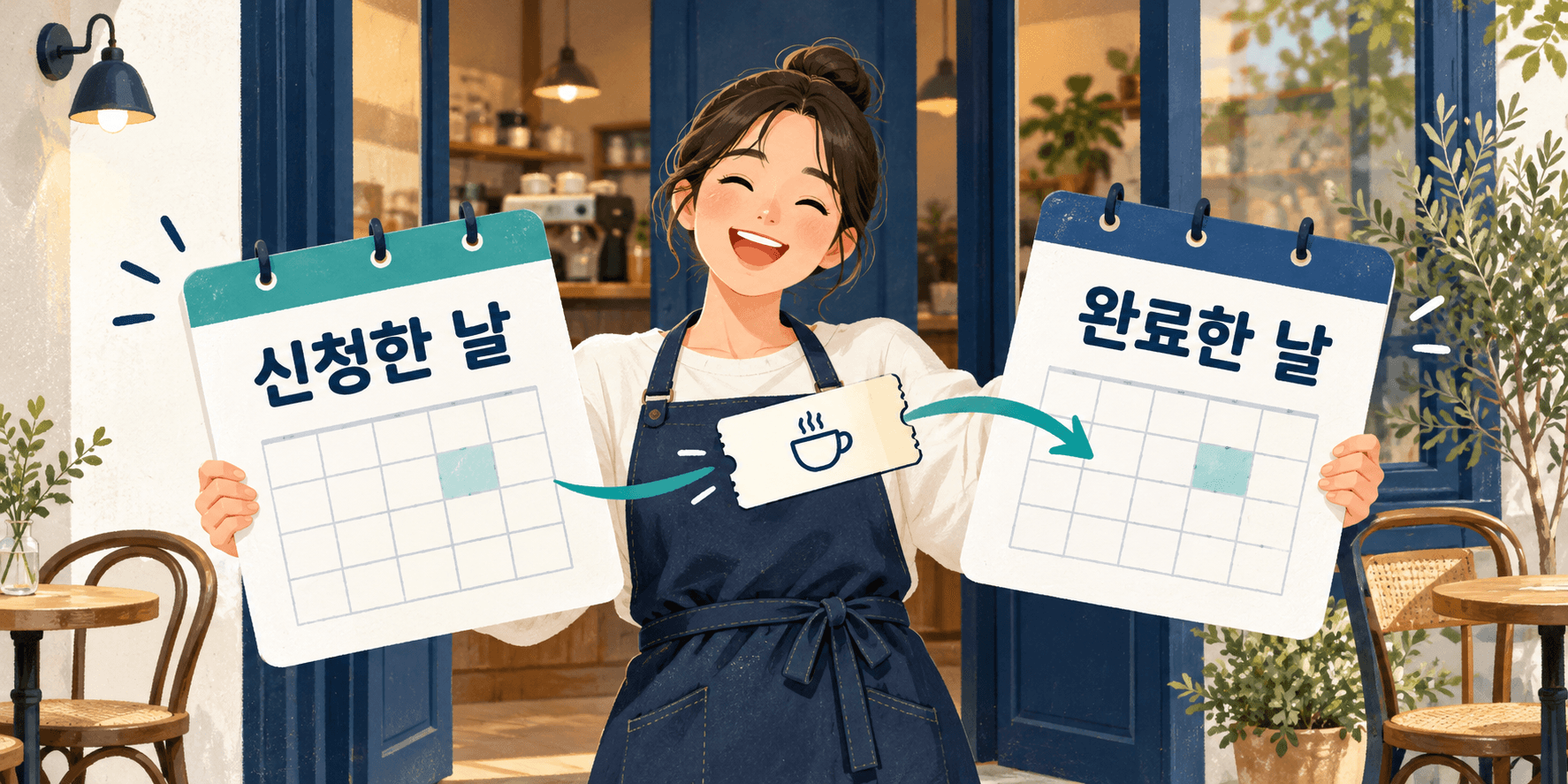 네이버 예약 신청 10건·완료 8건, 완료율 80%라고 적어도 될까요?